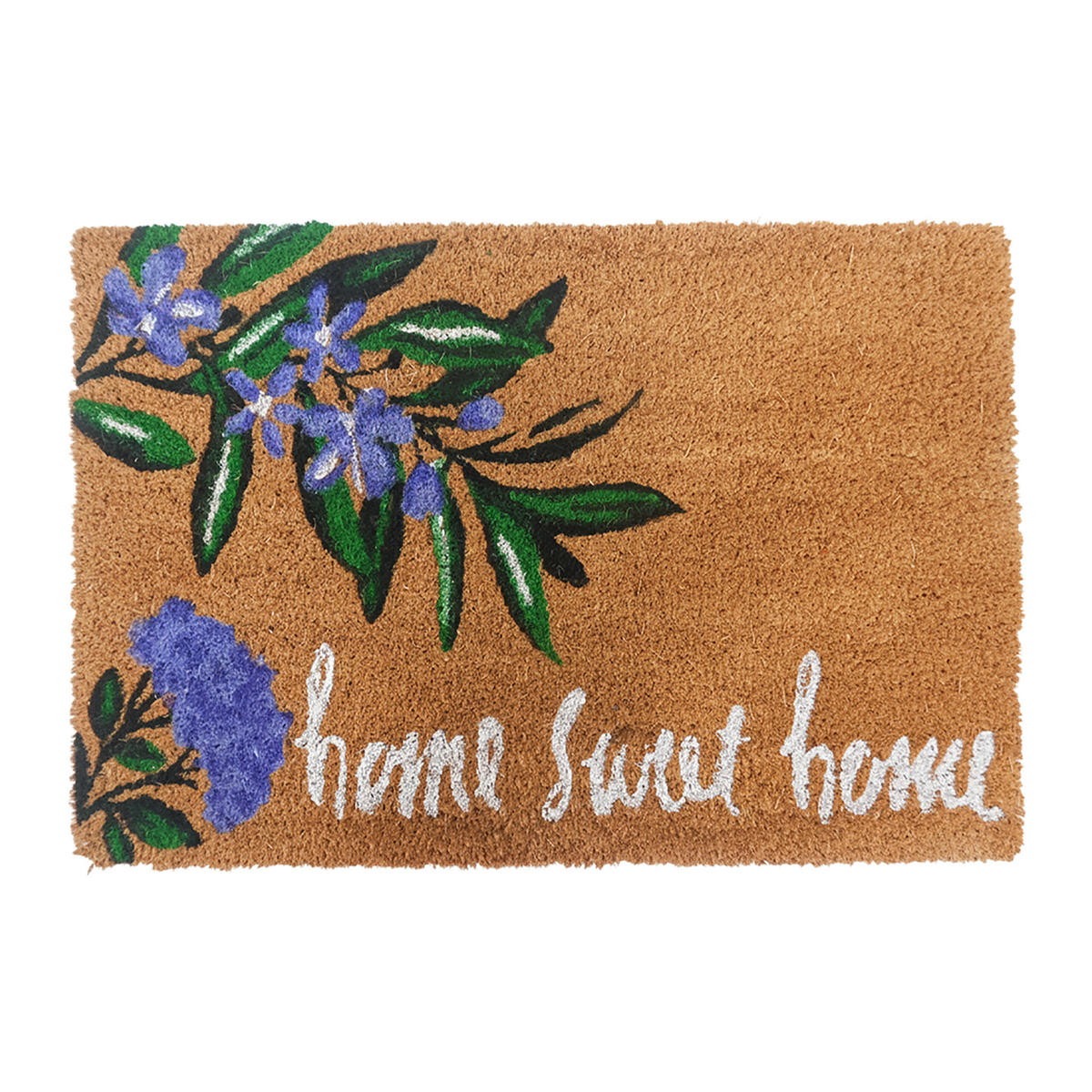 FUSSMATTE - Multicolor, Kunststoff/Textil (60/40cm) - Relaxdays