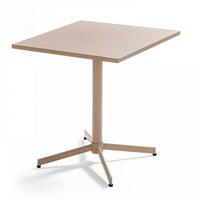 GARTENTISCH , klappbar, Taupe - Taupe, Metall (70/70/72cm) - Oviala