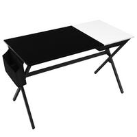 SKRIVBORD 74 cm Svart - Svart, Trä (60/120/74cm) - COSTWAY