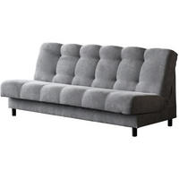 3-SITZER SOFA Simon hellgrau - Hellgrau, Textil (195/88/88cm) - Beautysofa