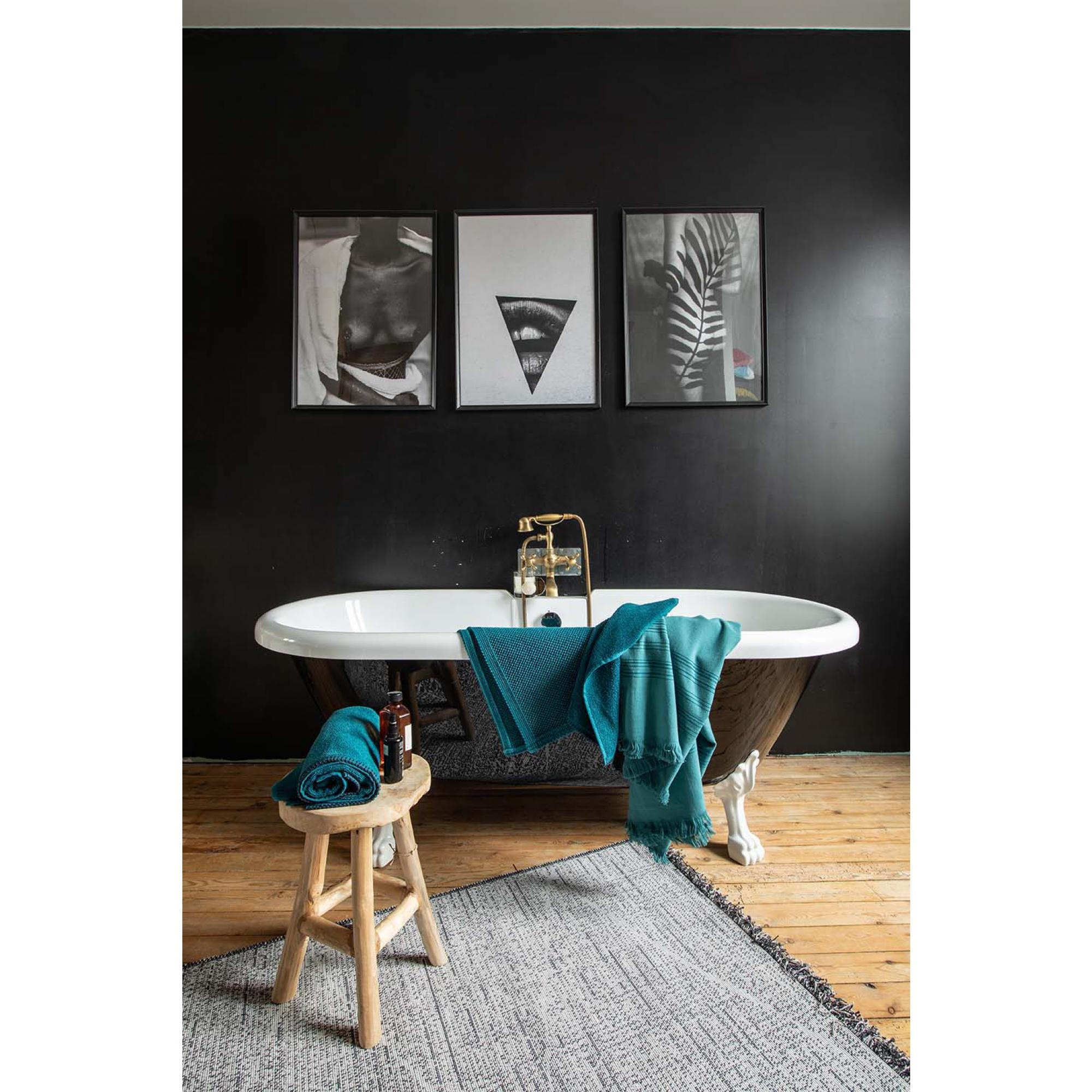 HAMAMTUCH Cancun blaßgrün 90 x 180 cm - Hellgrün, Textil (90/180cm) - Vivaraise