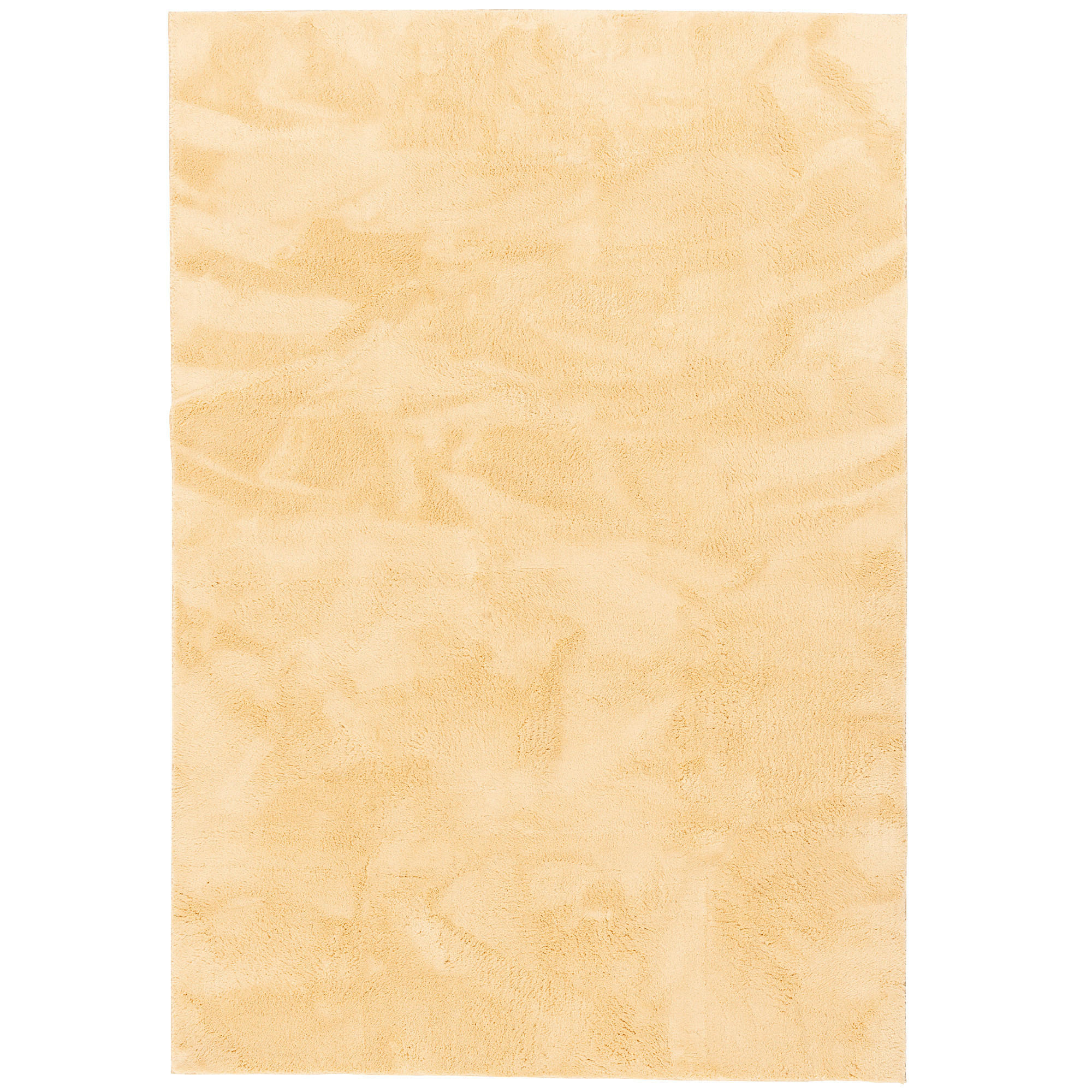 FELLTEPPICH SUPER SOFT PEARL - Gelb, Textil (140/200cm) - Pergamon