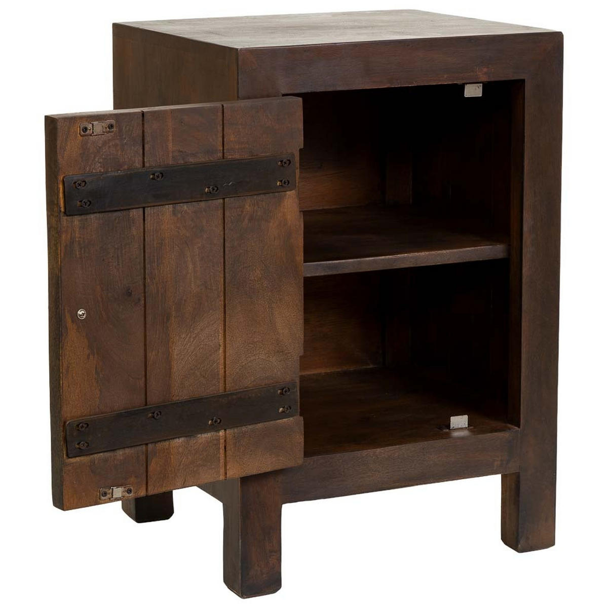 NACHTTISCH aus holz 40x35x60cm - Braun, Holz (40/60/35cm) - Wanderlust