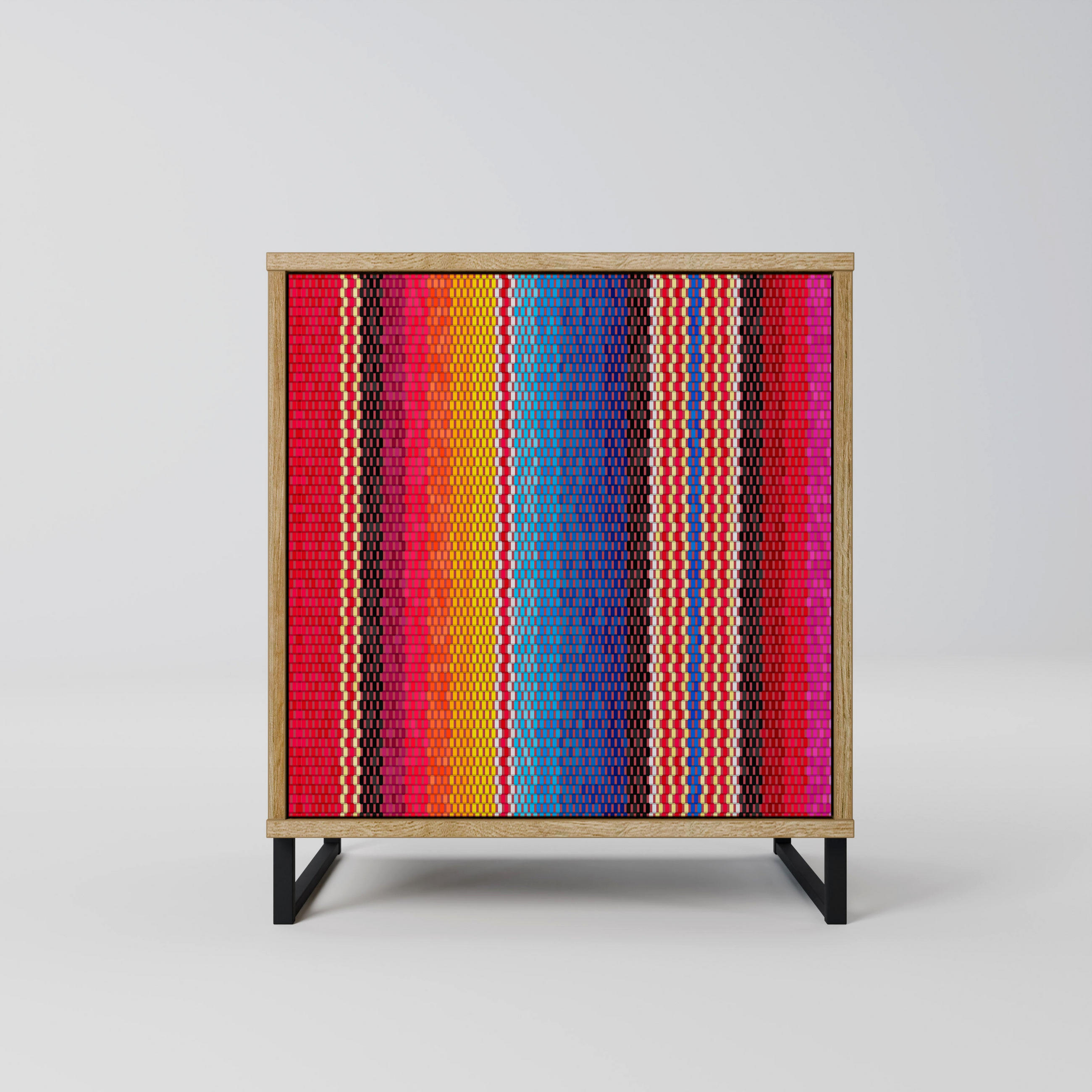 SpaceRebels Sideboard Eiche 57.5x67.5x42 cm