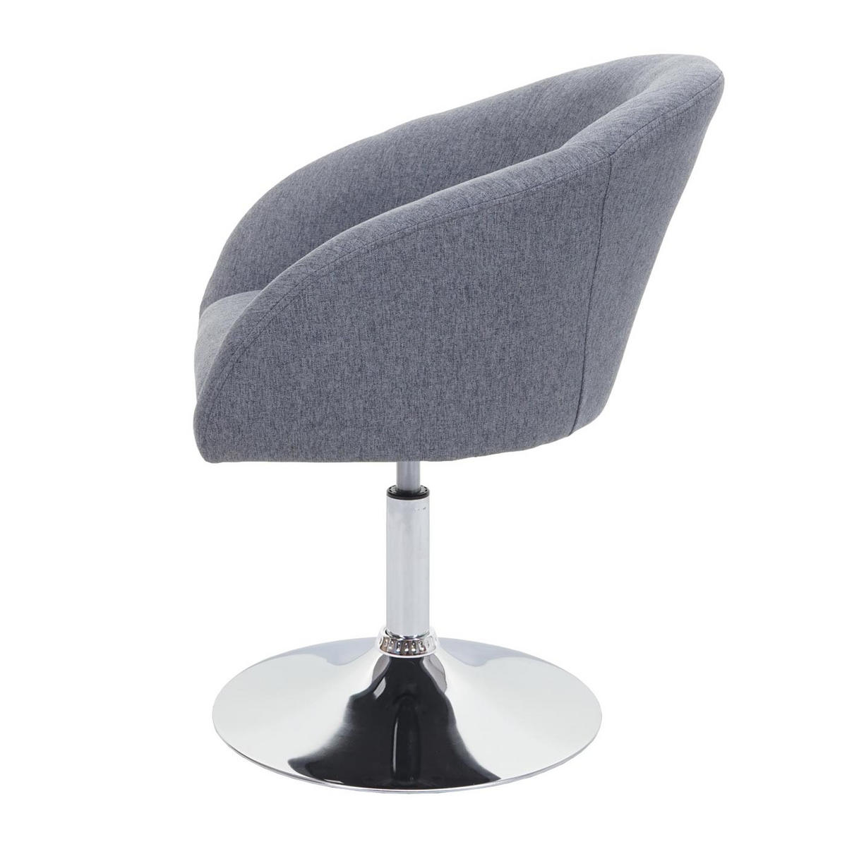 ESSZIMMERSTUHL Grau 6er-Set - Dunkelgrau/Grau, Textil (59/90/60cm) - MCW