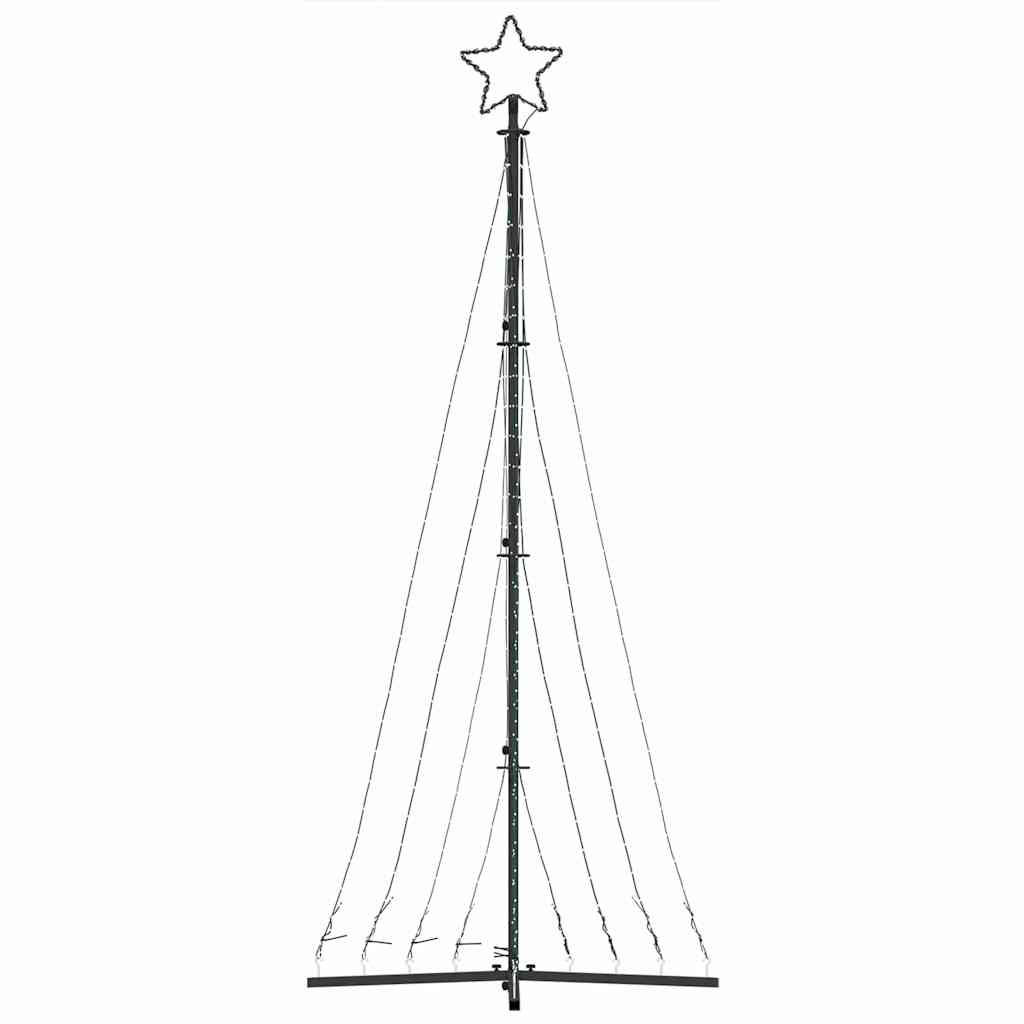 vidaXL Weihnachtsbaum Weiß 250 cm