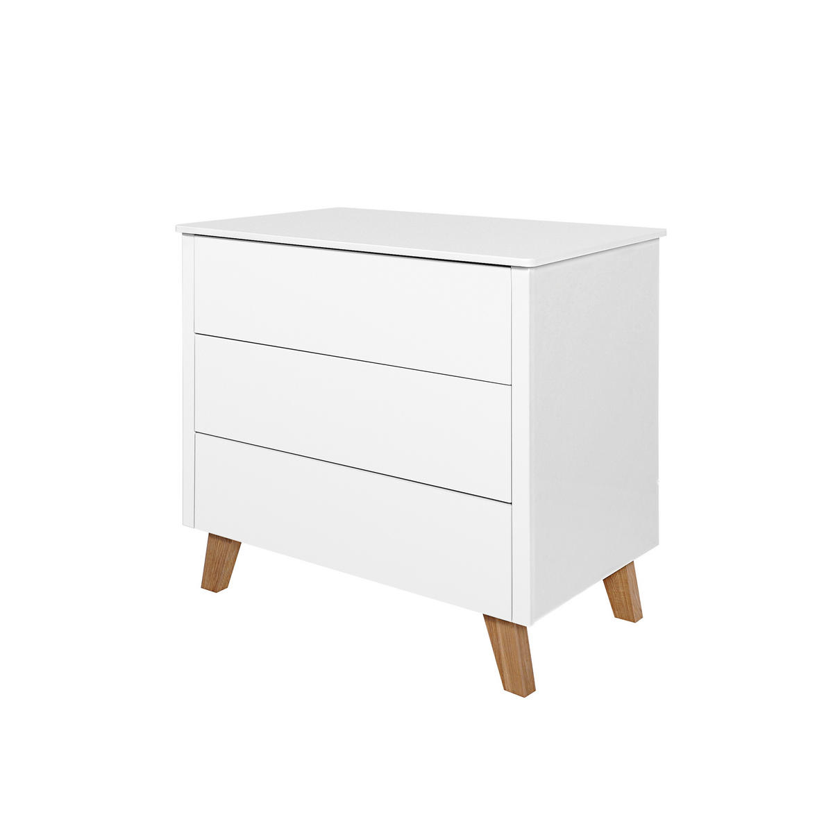 KINDERKOMMODE Zara – minimalistisches Design und moderner Komfort - Weiß, Holzwerkstoff (94/88/51.5cm) - RAUMHIRSCH FURNITURE