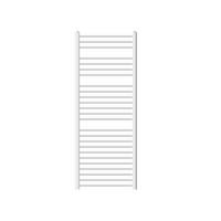 BADHEIZKÖRPER Sahara 600x1500 mm Weiß gerade mit Seitenanschluss - Weiß, Metall (60/150/5cm) - LuxeBath