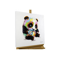 ACRYLBILD HANDGEMALT 60/60 cm - Multicolor, Holz/Textil (1.2/60cm) - KUNSTLOFT