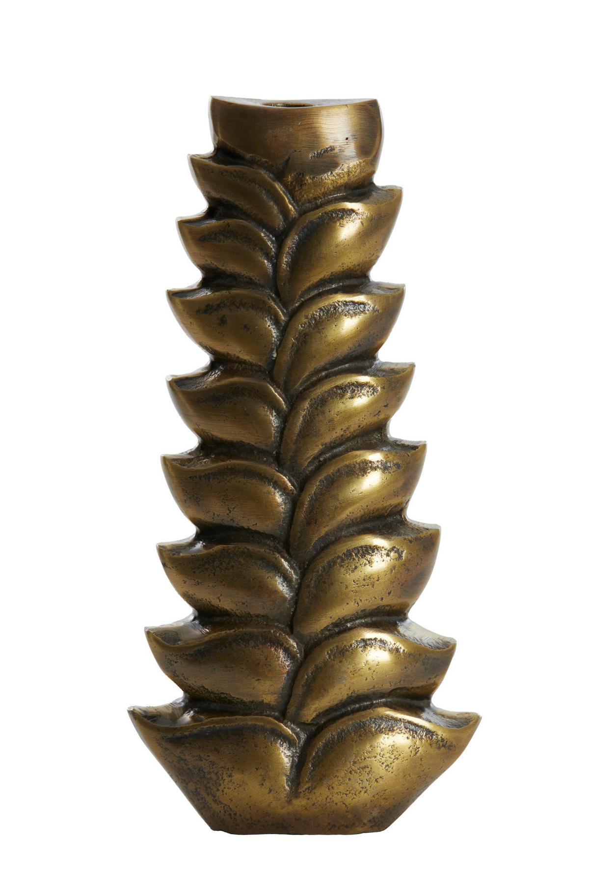 KERZENHALTER Batalio Bronze Ø16/30 cm - Bronzefarben, Metall (7/30/16cm) - Light & Living