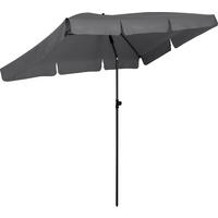 SONNENSCHIRM 122/200/126 cm - Grau, Kunststoff (200/122cm) - FARE
