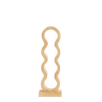 WEINREGAL Edolo Braun 15,5/12,5/47 cm - Braun, Holz (12.5/47/15.5cm) - Light & Living