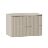 WASCHTISCHUNTERSCHRANK 80.6cm Tao Kaschmir - Beige, Holzwerkstoff (80.6/52.2/46.5cm) - Petits-meubles