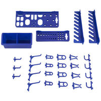 WERKZEUGHALTER Sortiment 28-teilig - Ahornfarben, Metall (1/1/1cm) - Westfalia