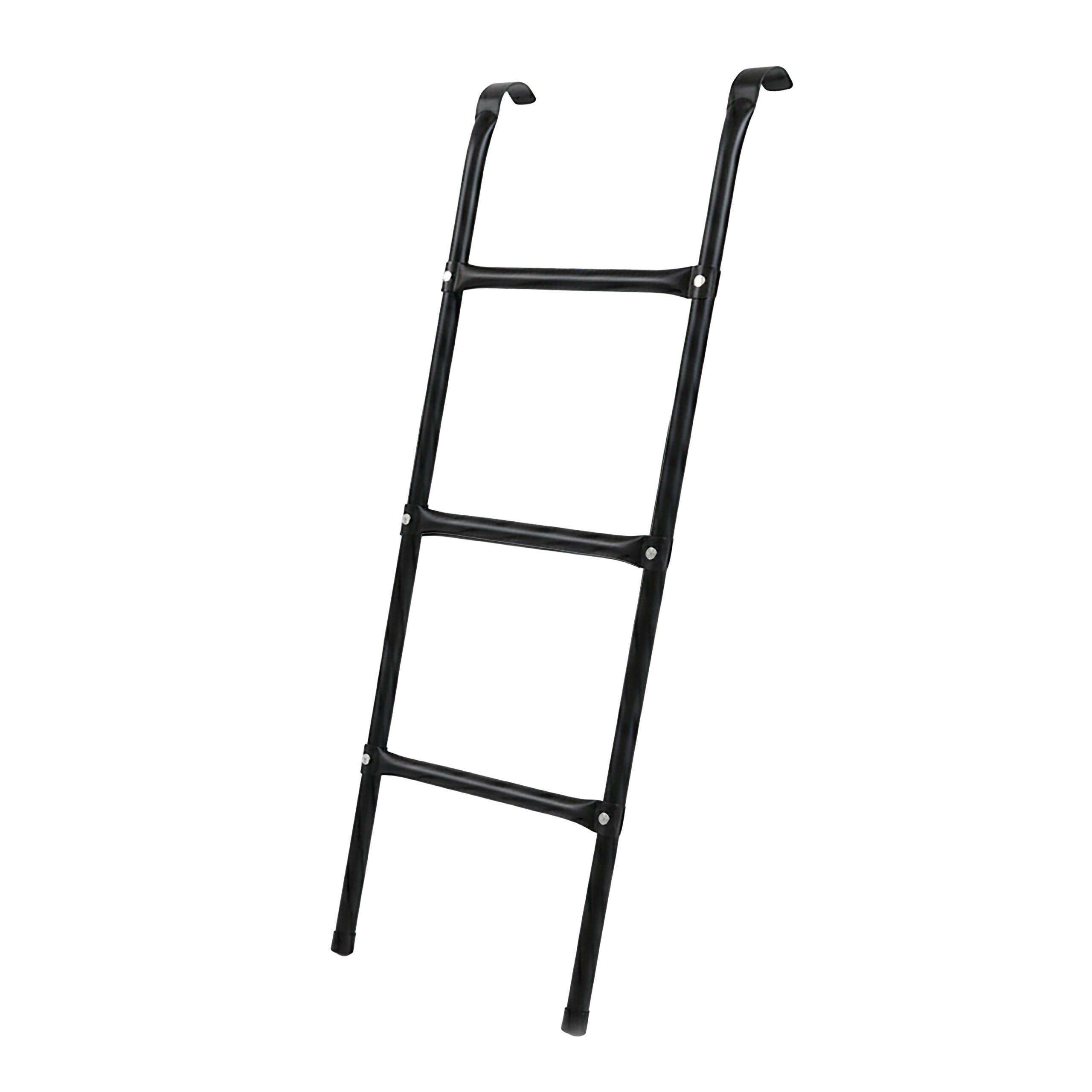 TRAMPOLÍNOVÝ žebřík - černá, kov/plast (38/5.5cm) - Relaxdays