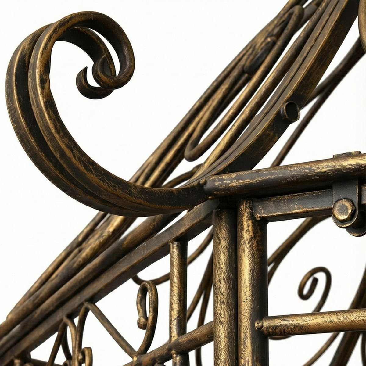 PAVILLON 284/263/313 cm Metall Bronze - Bronzefarben, Metall (284/313/263cm) - CLP
