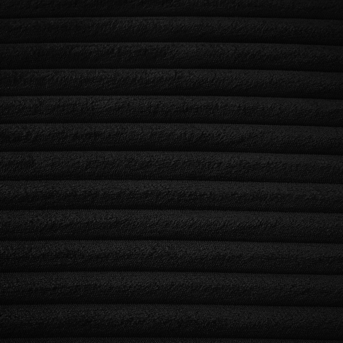 SCHLAFSESSEL DE-34916 Cord mit Schlaffunktion Schwarz - Schwarz, Textil (81/50/117cm) - ComfortXL