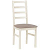 HOLZSTUHL Nicella Beige/Greige - Taupe/Beige, Holz/Textil (43/94/40cm) - Selsey