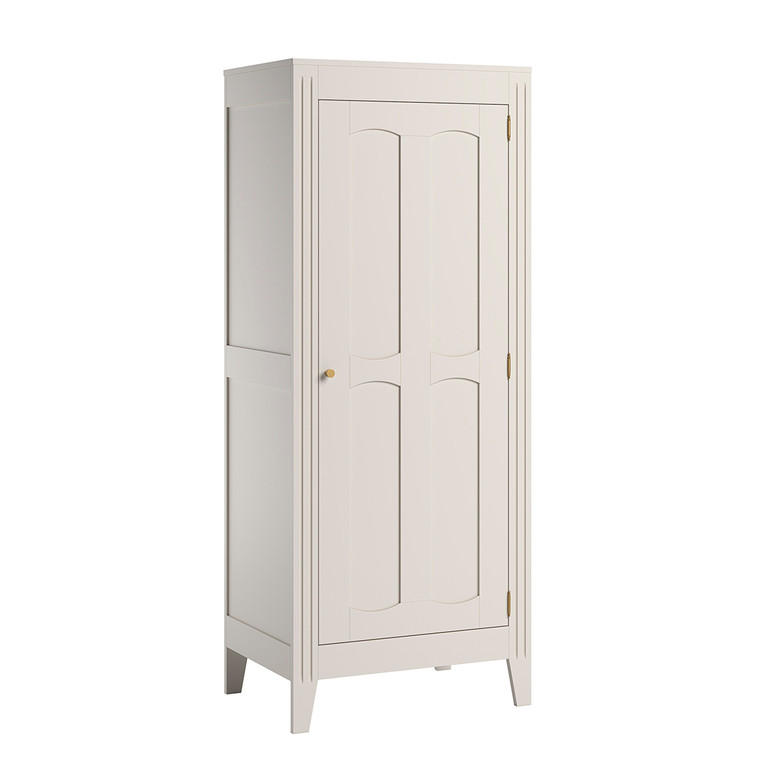 Petits-meubles SCHRANK Weiß 80cm × 55cm × 197cm