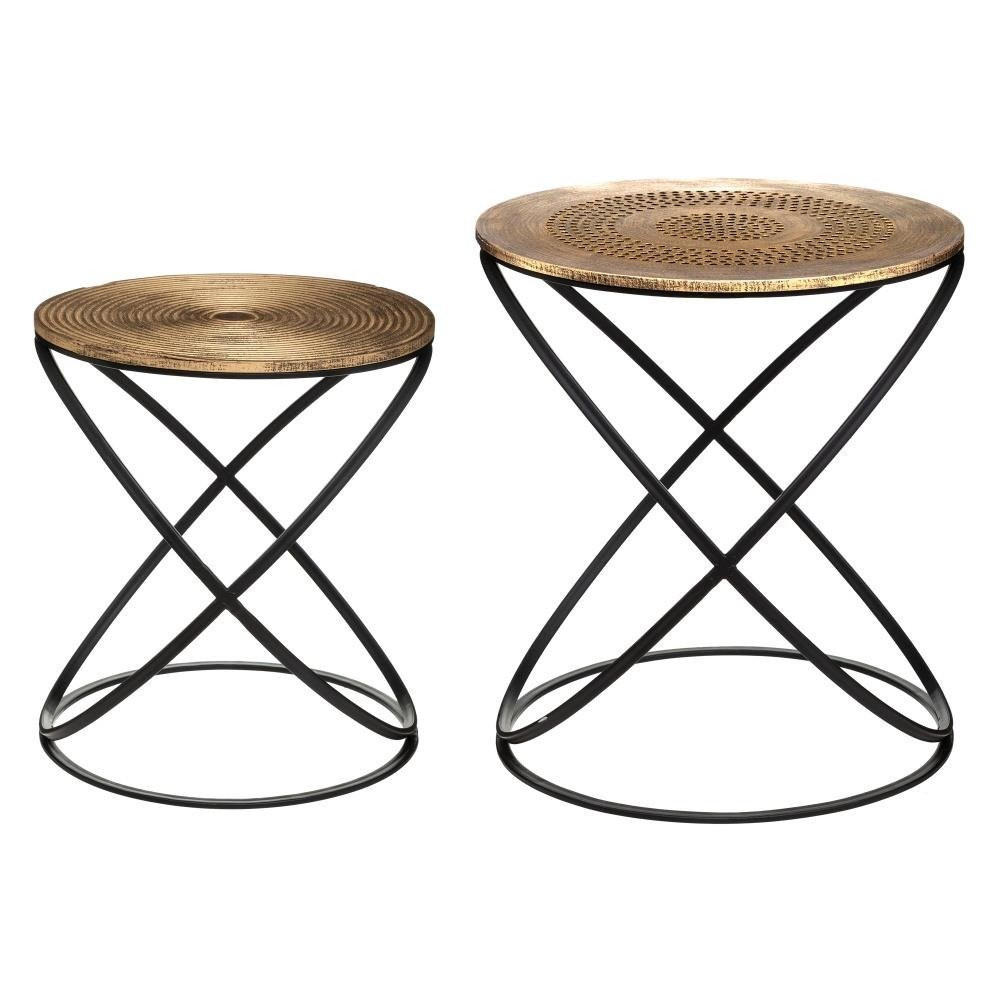 Atmosphera Createur d´interieur Beistelltisch Schwarz 40x45x40 cm