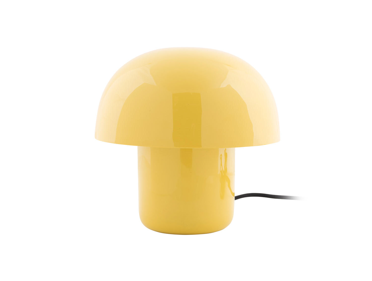 TISCHLAMPE Fat Mushroom 20/20/20 cm - Gelb, Metall (20/20/20cm) - Leitmotiv