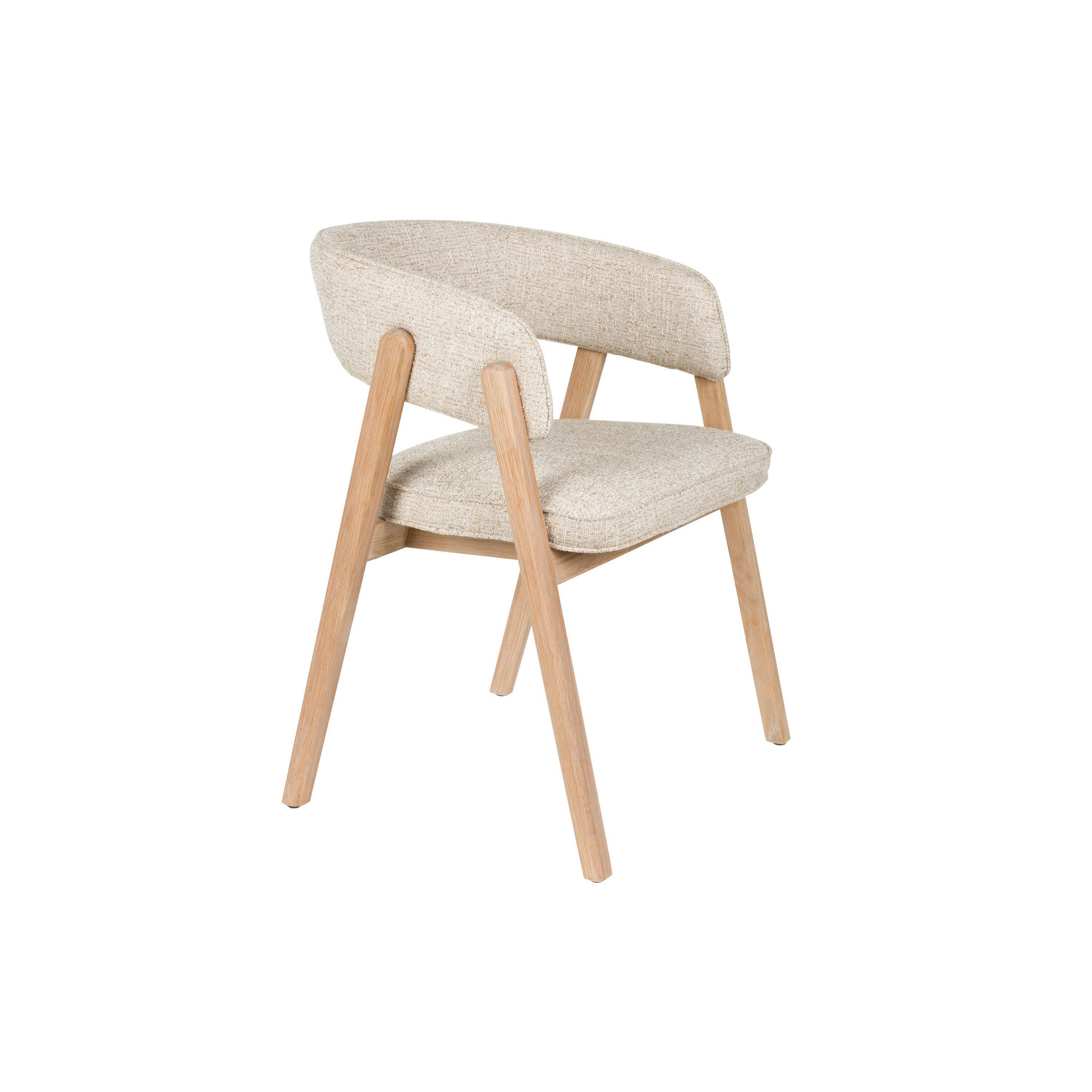 ESSZIMMERSTUHL Bright Beige - Beige, Kunststoff (57/76/59.5cm) - Zuiver