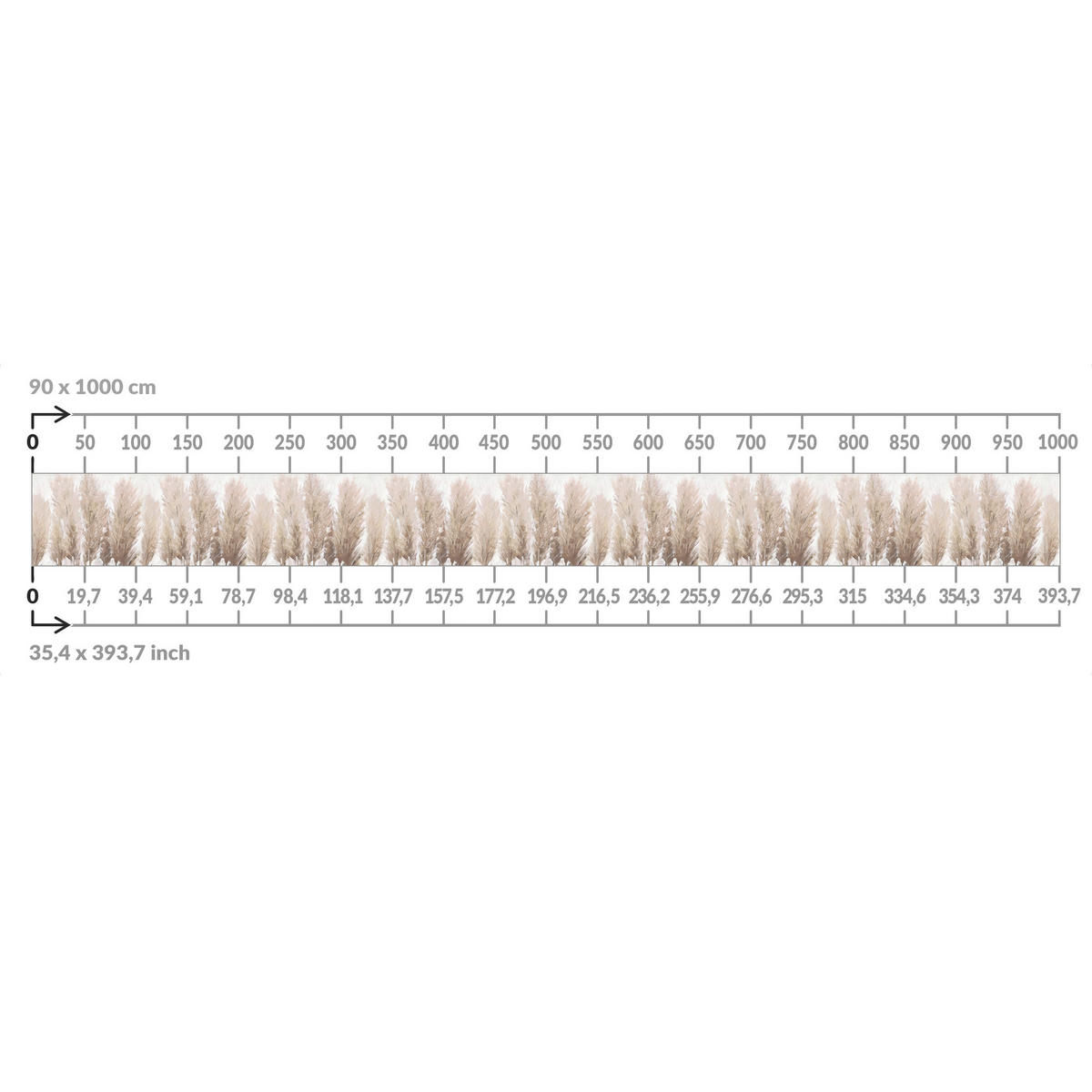 BALKON SICHTSCHUTZ Sehnsucht nach Ruhe 150/90 cm - Beige, Kunststoff (150/90cm) - Bilderwelten