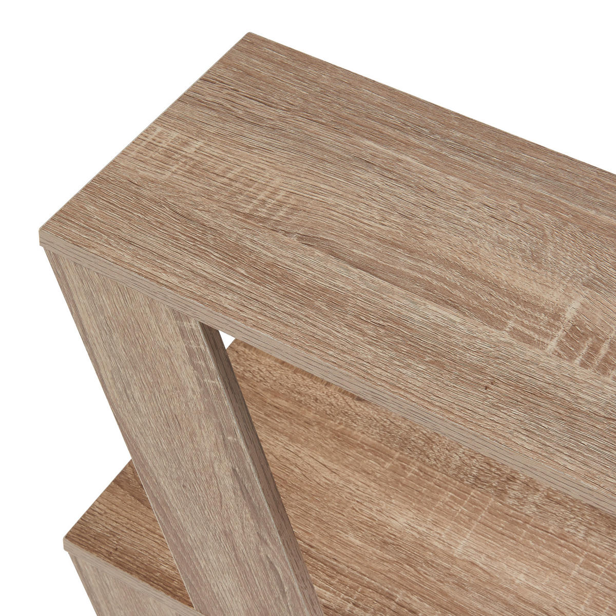 BEISTELLTISCH Nome - Eichefarben, Holzwerkstoff (60/22/57cm) - [en.casa]