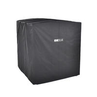 ABDECKUNG für Sonnenliege CAPE LYON - 208 x 188 cm Schwarz - Weiß, Textil (208/215/188cm) - Home Deluxe