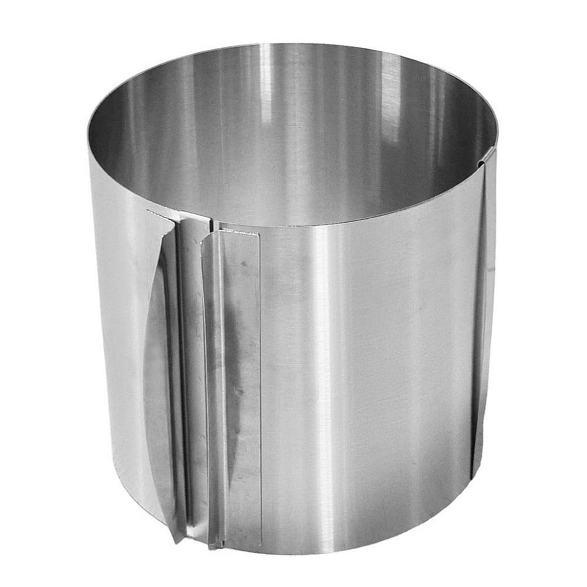 TORTENRING Silber 30/16/14.5 cm BB1522 - Silberfarben, Metall (16/14.5/30cm) - Brunbeste