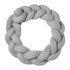 BETTSCHLANGE geflochten Grau Strick - Grau, Textil (17/200cm) - nordic coast company