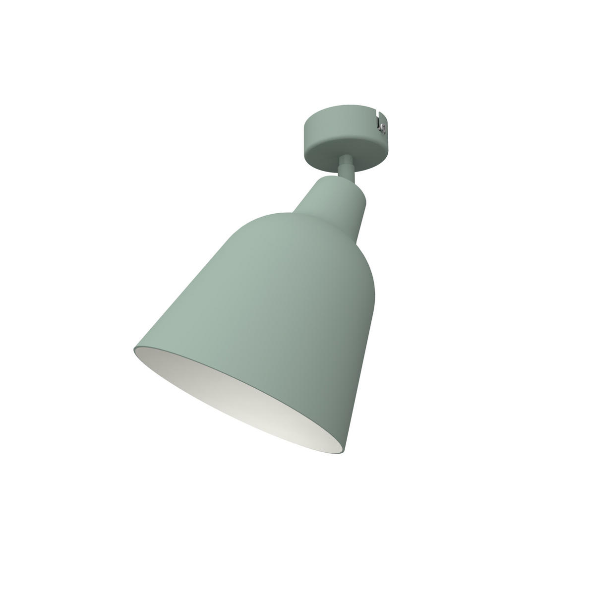 DECKENLEUCHTE - Grün, Metall (16/16/21cm) - Lumicom