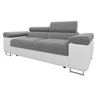 SOFA Torezio 2 - Weiß, Holz/Textil (198/90/102cm) - MIRJAN24
