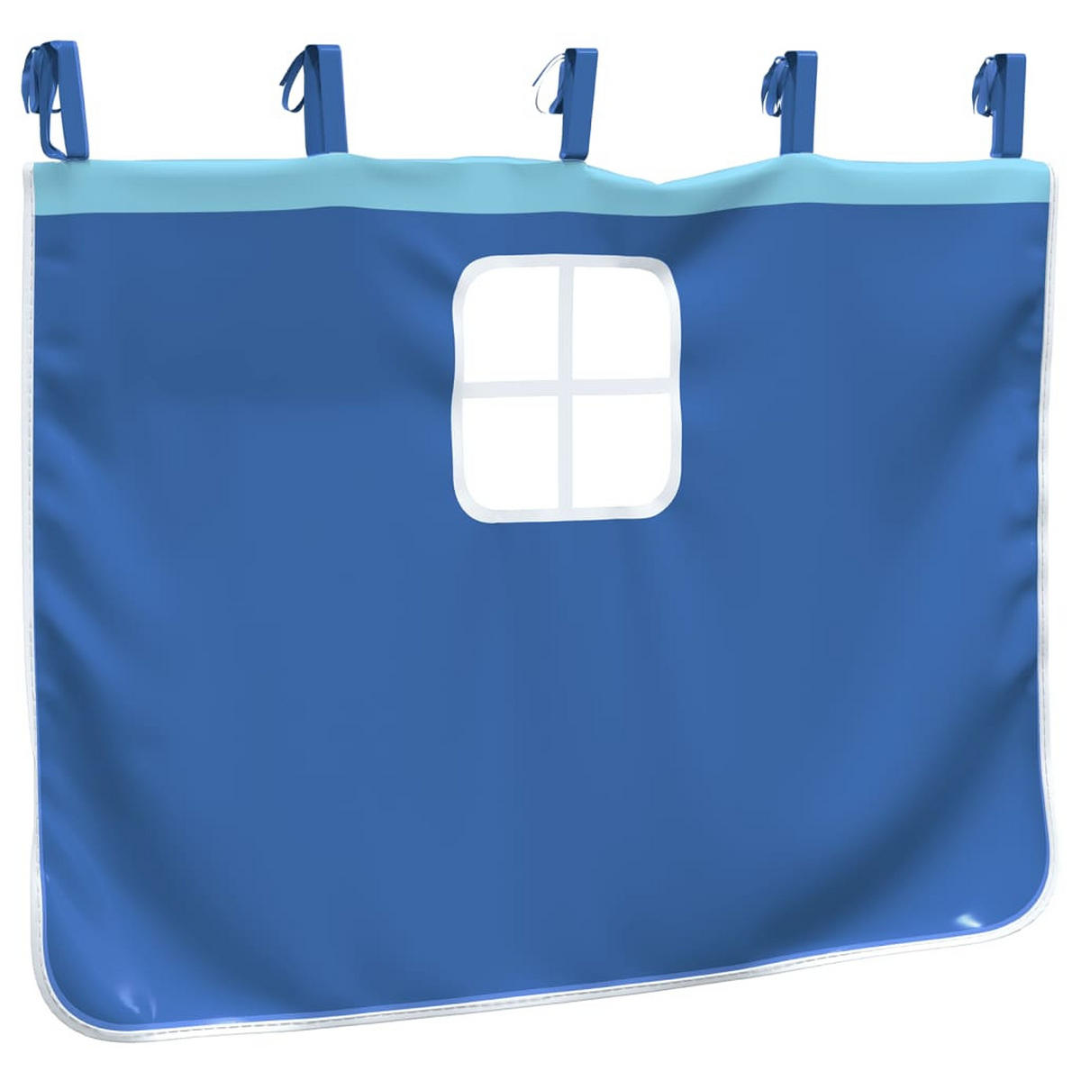 VORHÄNGE Für Hochbett Blau Polyester - Blau, Textil - vidaXL