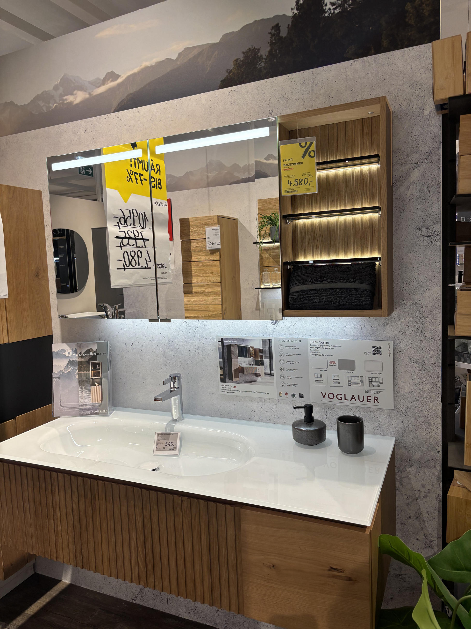 Badezimmer Vallisera - Voglauer