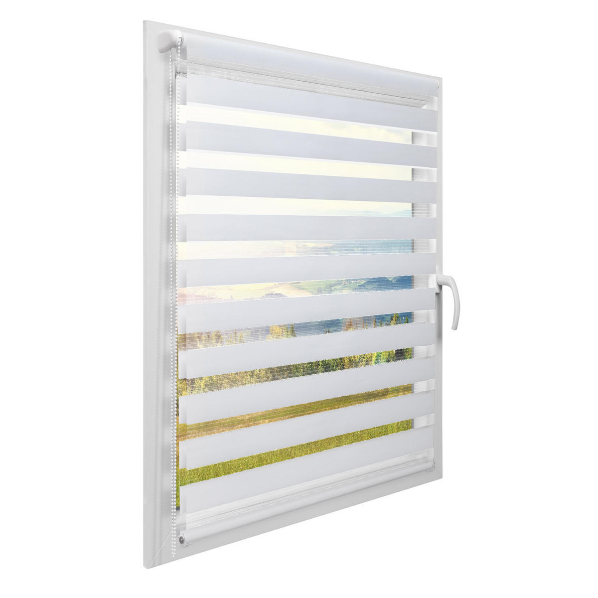 DOPPELROLLO SolDecor DL2 115x150cm Weiß - Weiß, Kunststoff (115/150/1cm) - Sol Royal