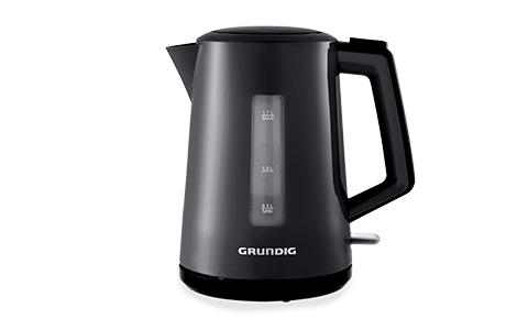 Wasserkocher in schwarz von Grundig