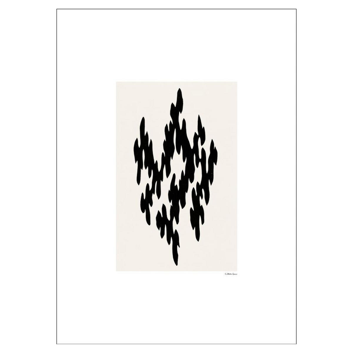 POSTER Arch Atelier - La Collection Japonaise - 03 - Schwarz, Papier (70/100/0.1cm) - Poster&Frame