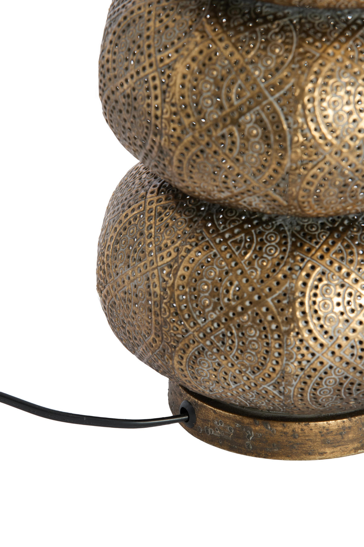 TISCHLAMPE Kaito Braun 19.5/19.5/42 cm - Braun, Metall (19.5/19.5/42cm) - Light & Living