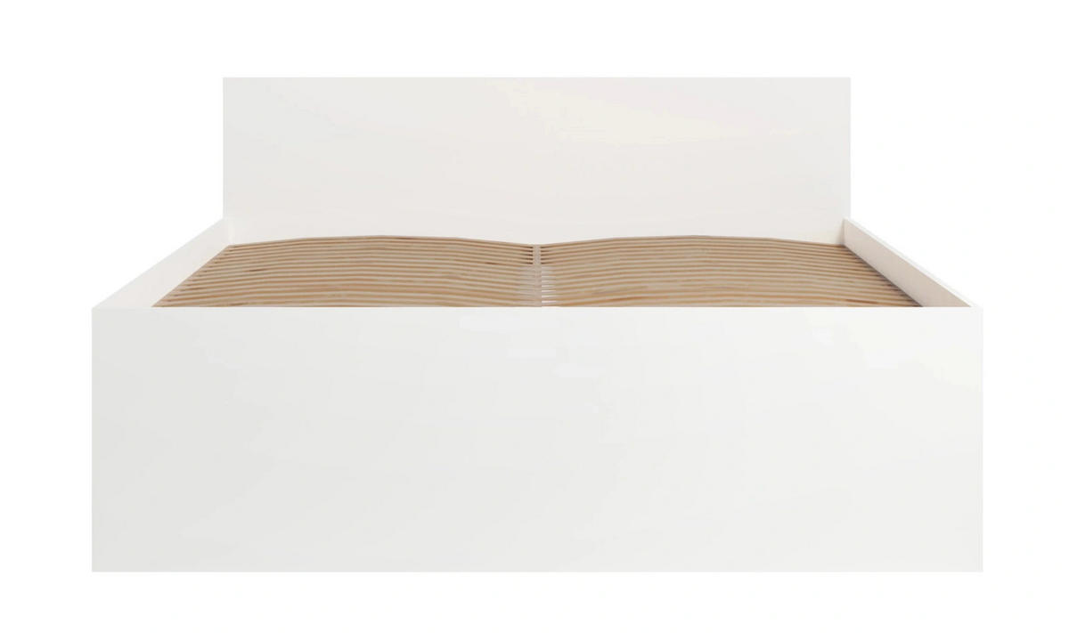 BETT 160x200 cm Weiß - mit Lattenrost - Modena - Weiß, Holz - Ravio