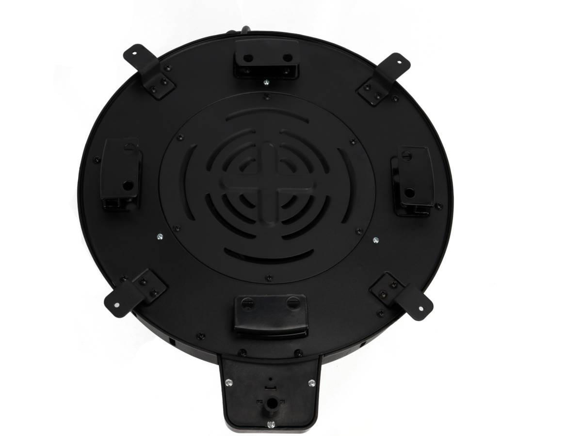 AUSSENHEIZUNG colas Schwarz - Schwarz, Kunststoff (44.5/33/45cm) - Habitat Garten