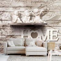 VLIESTAPETE Beige 400/280 cm - Beige/Braun, Textil (400/1cm) - KUNSTLOFT