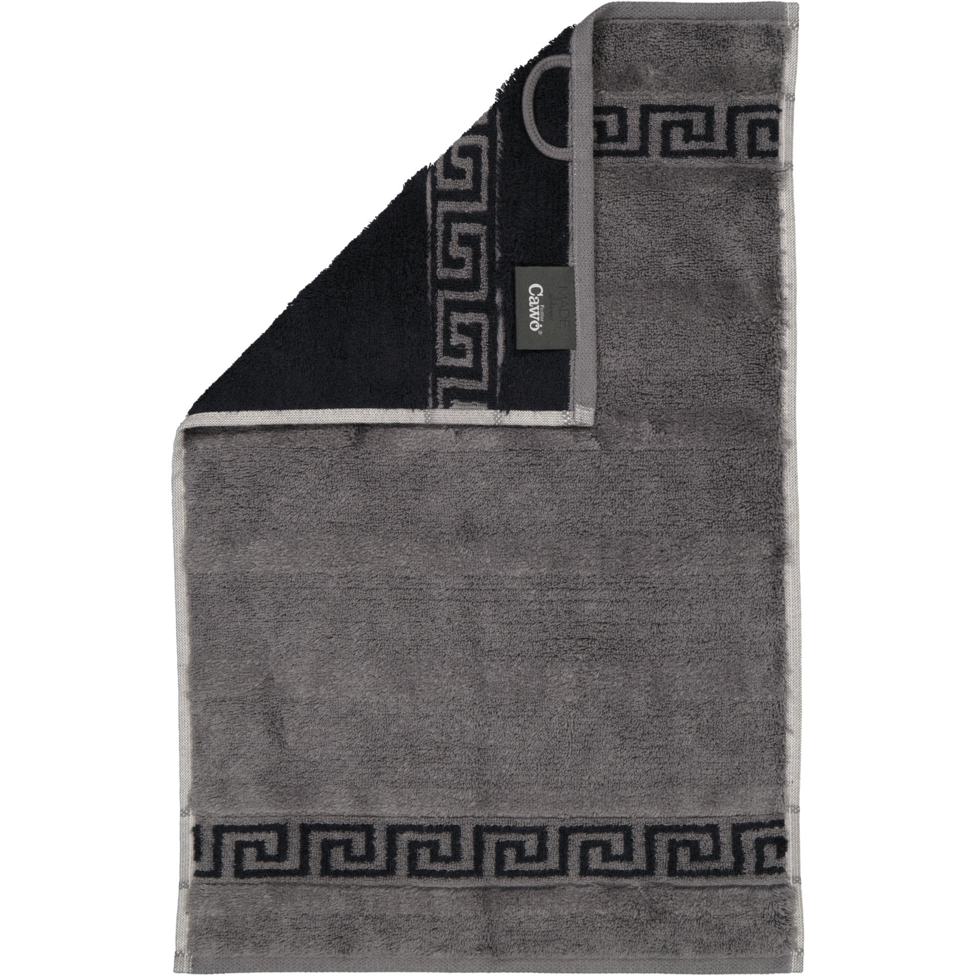 HANDTÜCHER NOBLESSE DUO 1003 ANTHRAZIT - 79 - Grau, Textil (30/50cm) - Cawoe