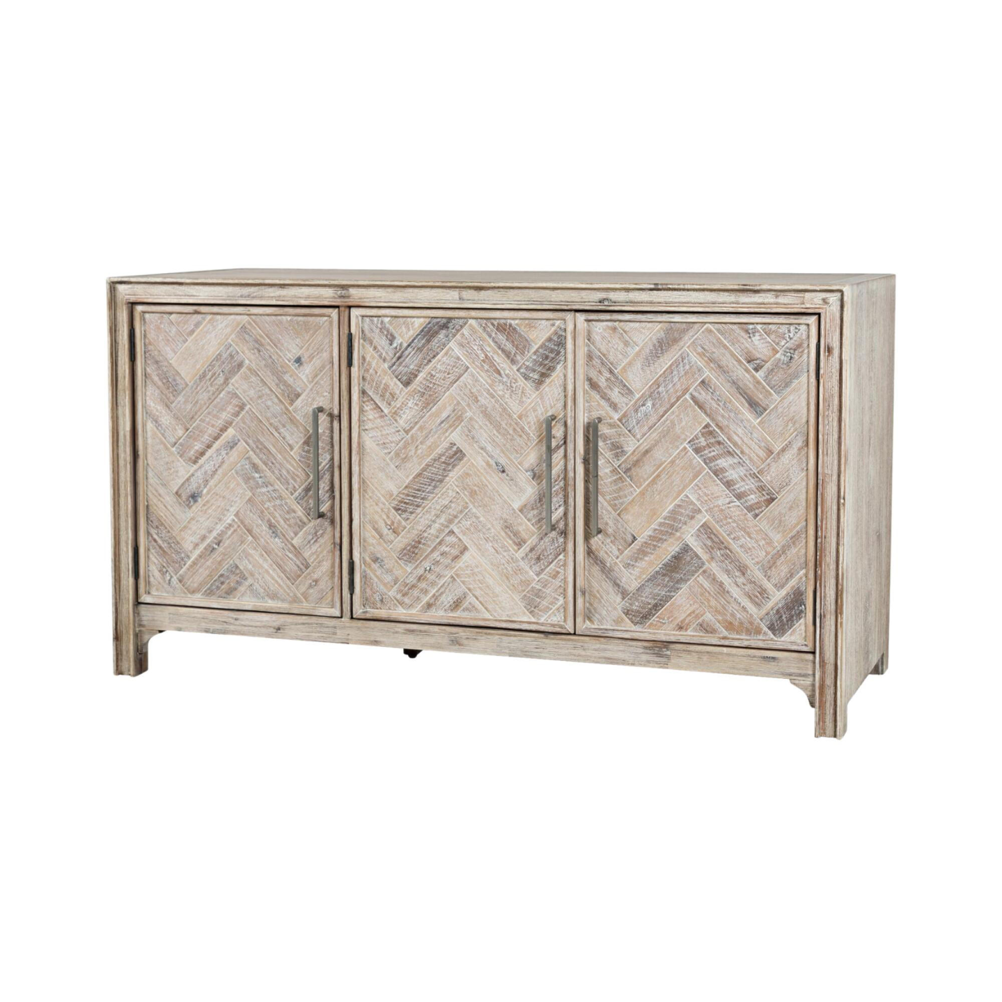 SIDEBOARD AVOLA Beige 153x46x82 cm - Beige, Holz (153/82/46cm) - FURNLUX
