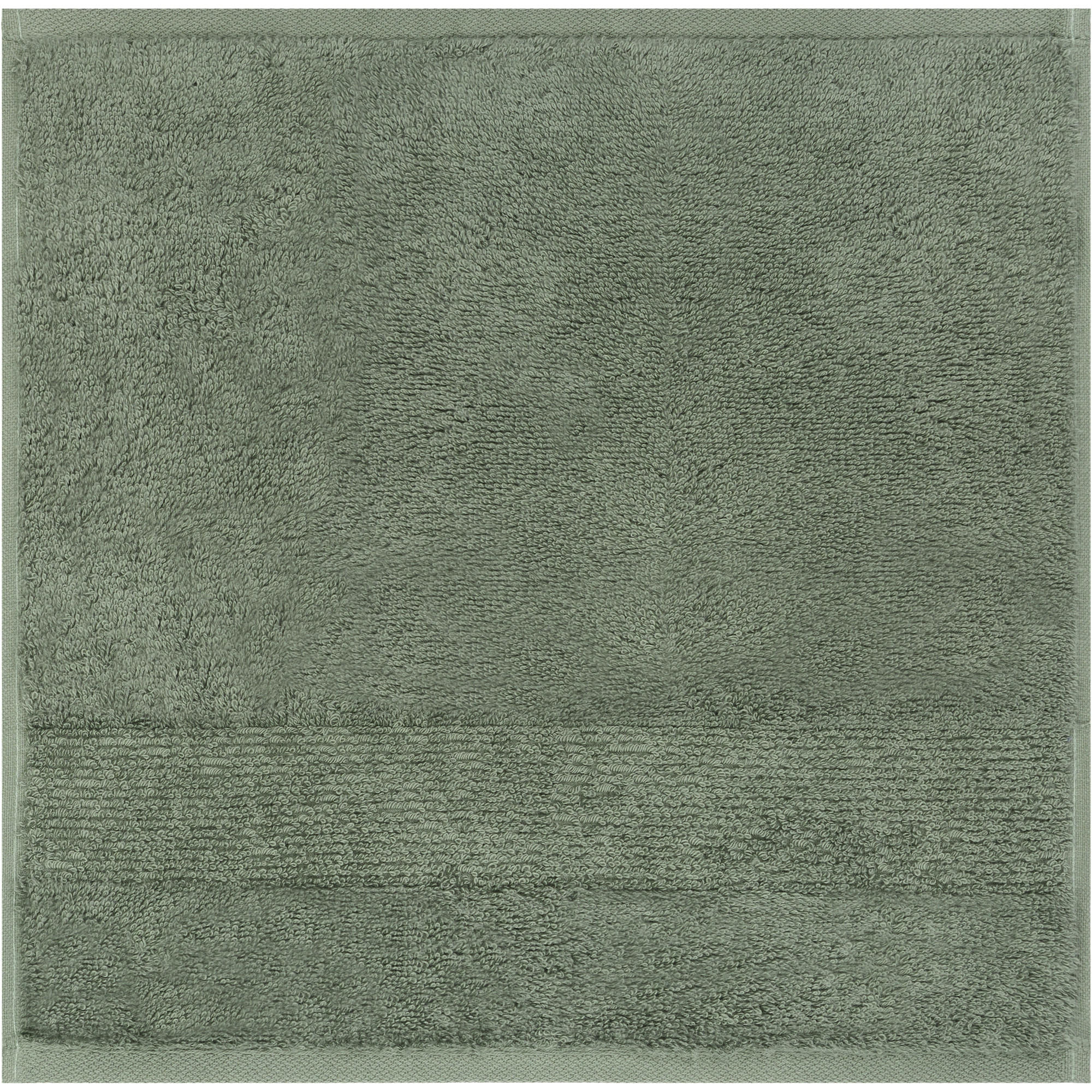 HANDTÜCHER THE LUXURY 5000 OLIV - 497 - Grün, Textil (30/30cm) - Cawö