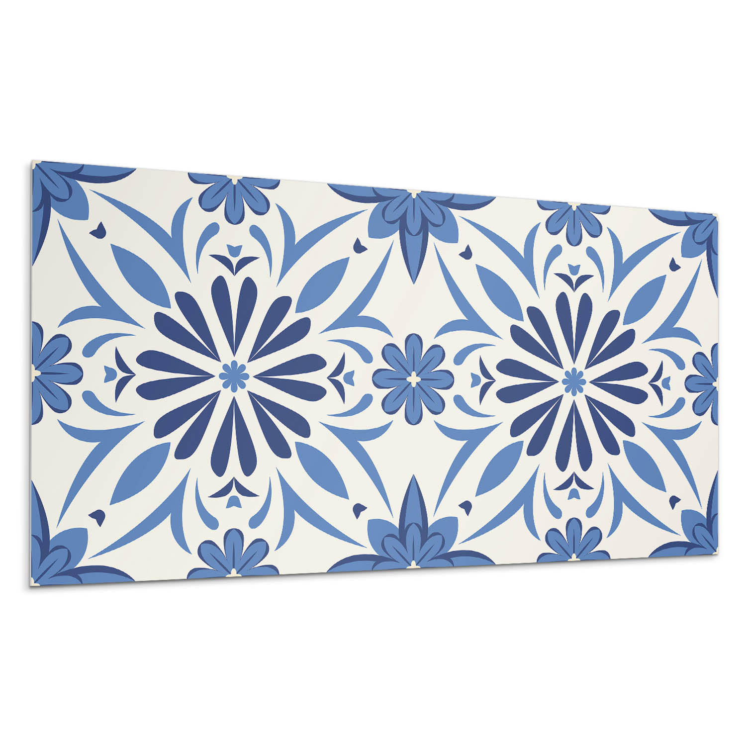 Wallfluent Wandpaneel Pastellblau 50x1.6x100 cm