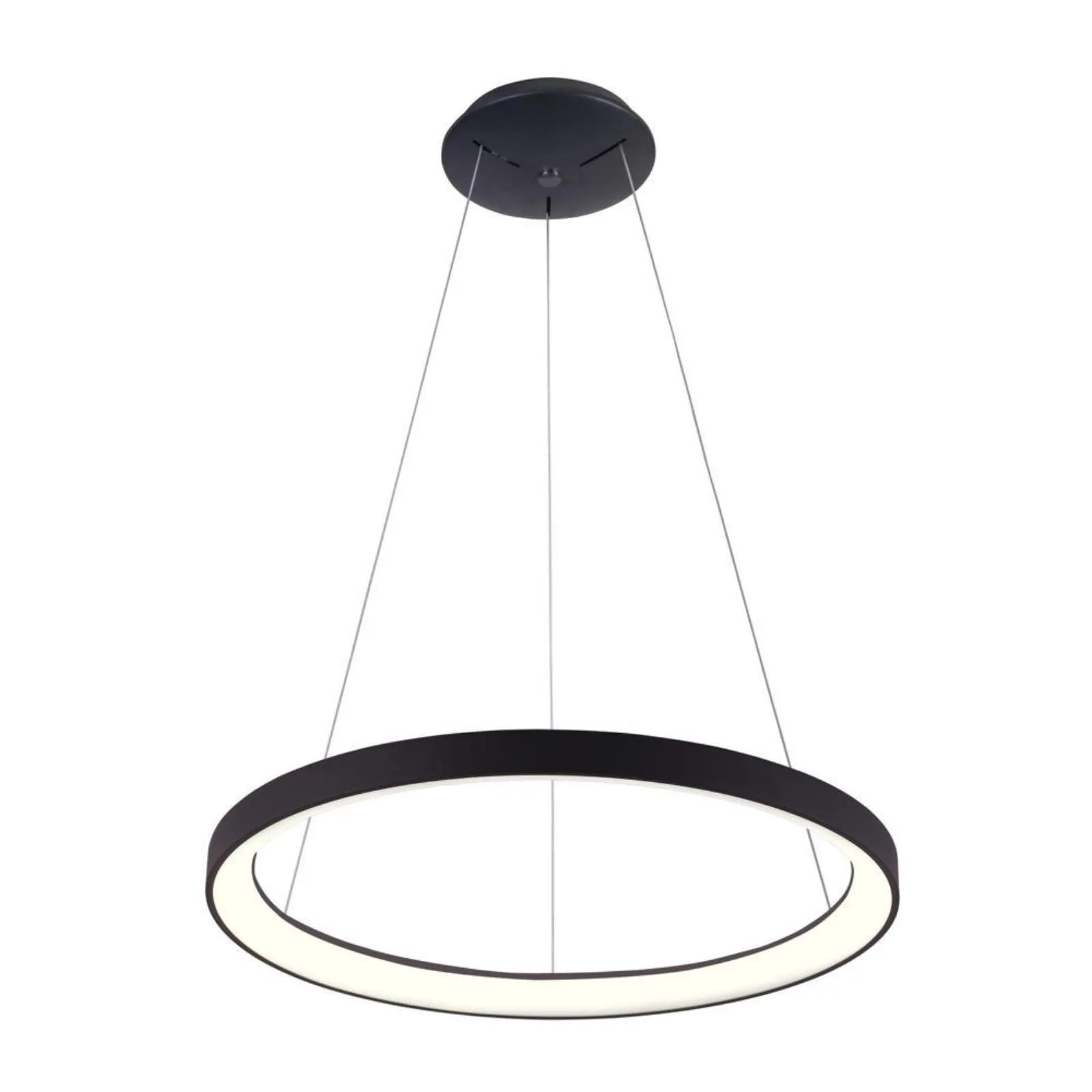 PENDELLEUCHTE Merope 400 Schwarz - Schwarz, Metall (19/19/6cm) - click-licht