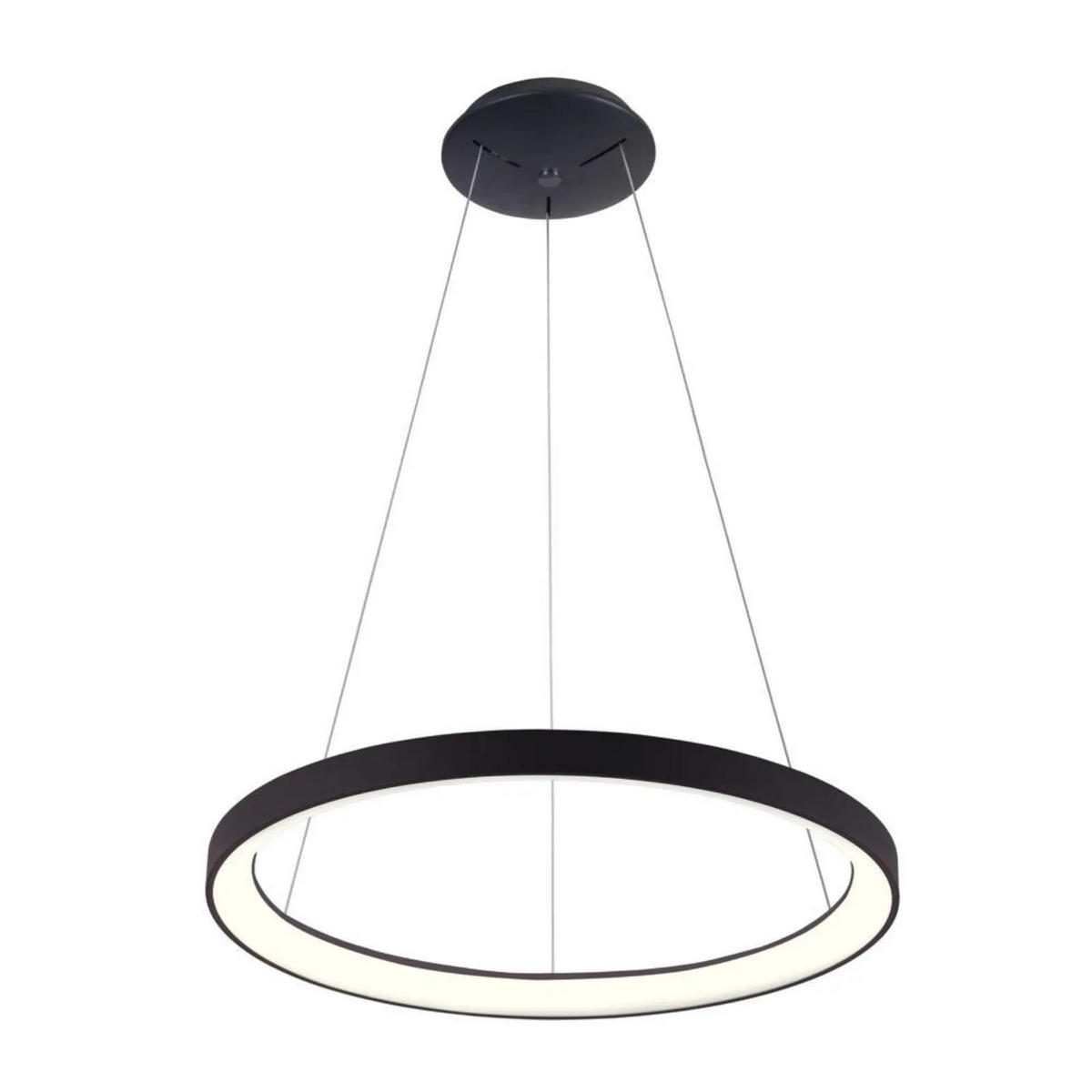 PENDELLEUCHTE Merope 600 Schwarz - Schwarz, Metall (29/29/6cm) - click-licht