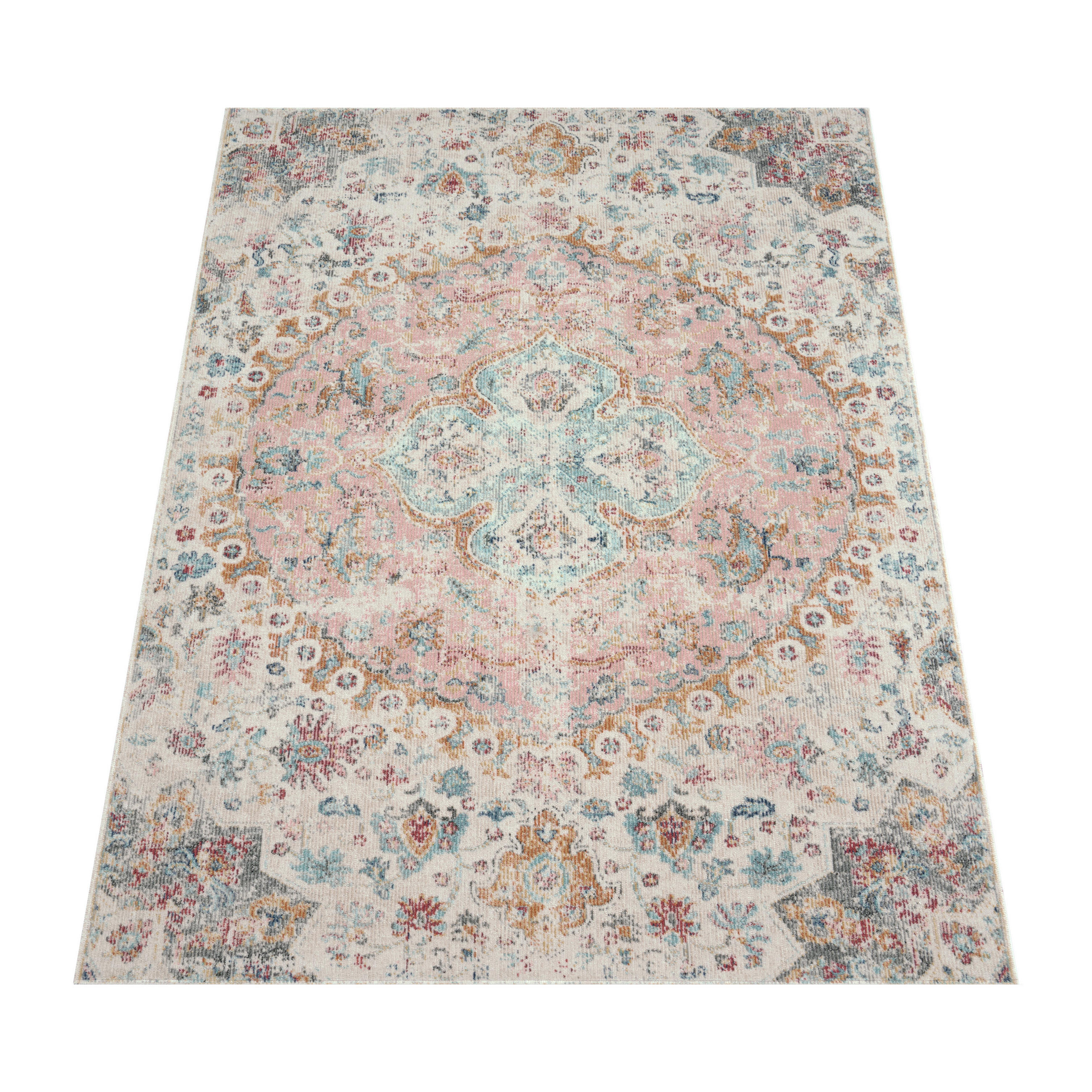 OUTDOORTEPPICH 160/160 cm Torres 271 - Pink, Textil (160/160cm) - Paco Home