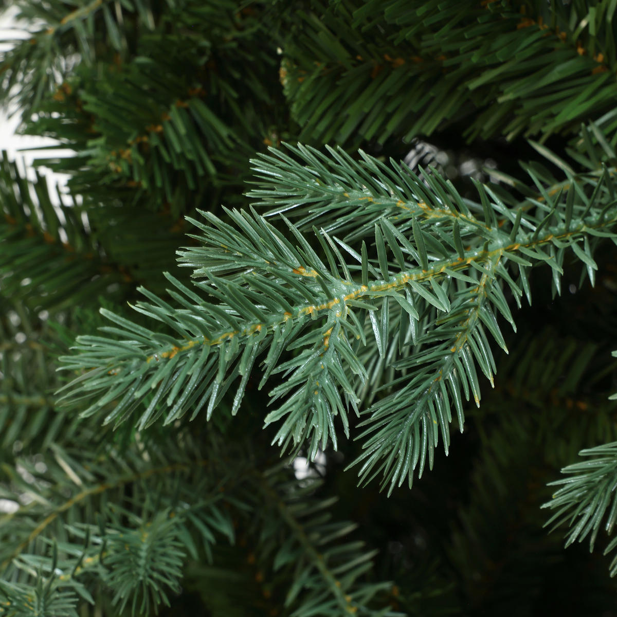 KÜNSTLICHER Weihnachtsbaum 220 cm, 1949 PE/PVC Zweige - Grün, Kunststoff (220cm) - Hometopia
